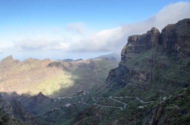 Yol masca, Tenerife, Kanarya Adaları, İspanya köye lider sarma
