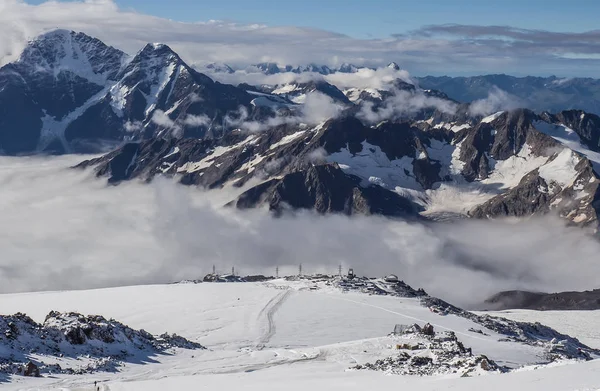 Sendero Sur Elbrus —  Fotos de Stock