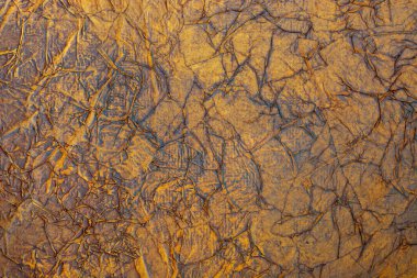 kahverengi buruşmuş kağıt dokusu Kadim arkaplan kopyalama alanı