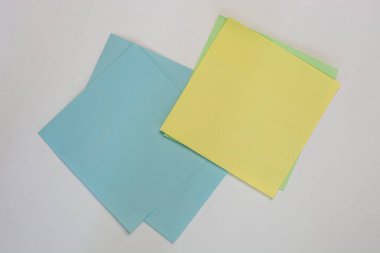 Çalışma notları ve ofis için kare çıkartmalar okula geri döndü