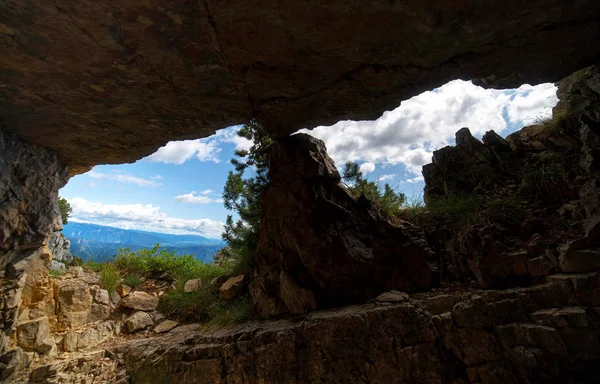 Route Tunnels Valli Del Pasubio — Stock Photo, Image