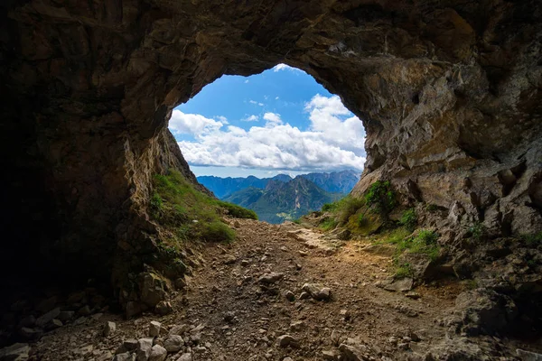 Route Der Tunnel Valli Del Pasubio — Stockfoto