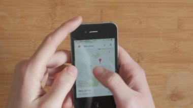 GPS navigasyon Google Maps tarama