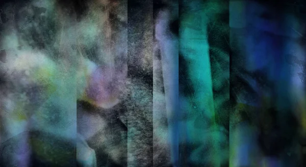 Приглушений Блакитний Абстракт Візуалізація — стокове фото
