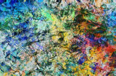 Renkli, karmaşık, soyut desenli arkaplan
