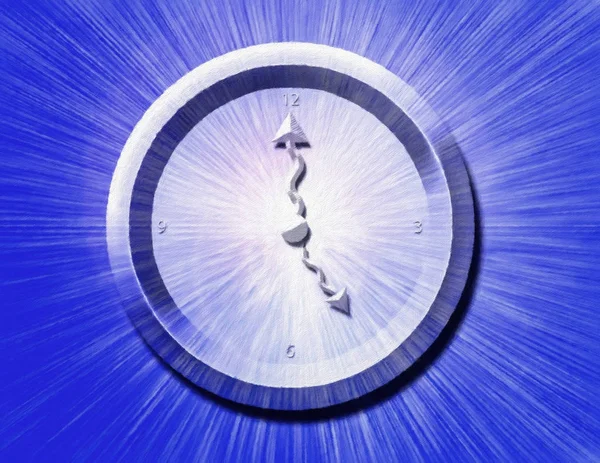 Clock Face Burst — Stock Photo, Image