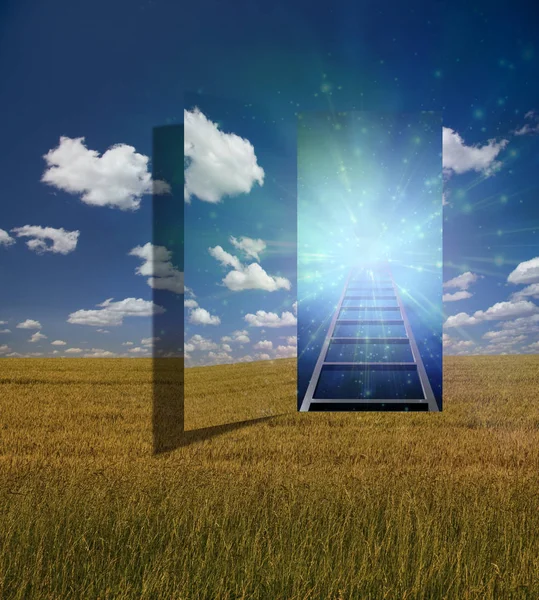 Open Portal Another Dimension — Stock Photo, Image