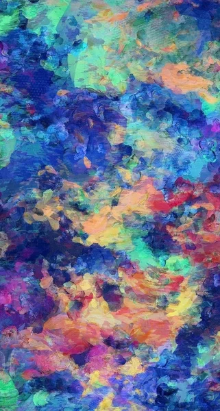 Colorful Abstract Painting Rendering — Stock Photo, Image