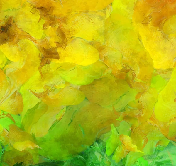 Parlak Renkli Soyut Resim. 3B görüntüleme