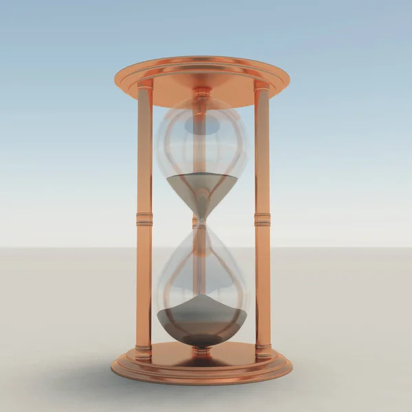 Render Sand Hourglass — Stock Photo, Image