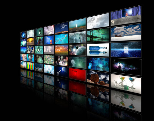 Видео дисплеи. Стена экранов
