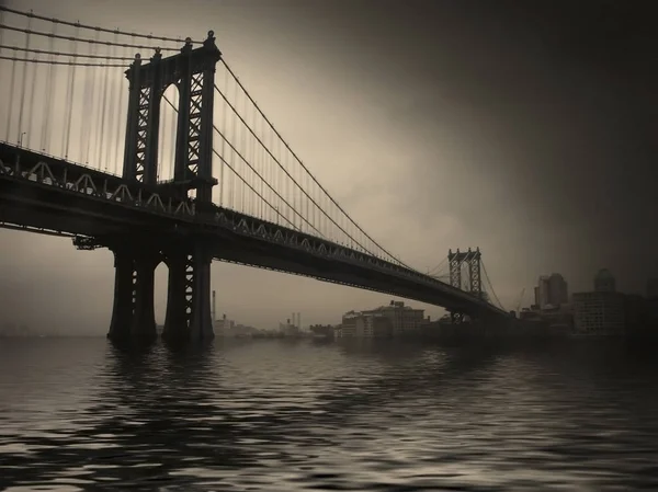 Brücke Von New York City — Stockfoto
