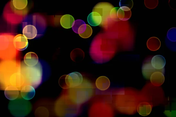 Vivid Bokeh Background Rendering — Stock Photo, Image