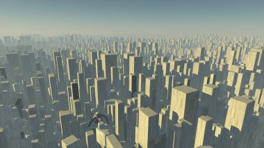 Renkli arka plan için 3d render