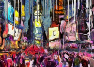 Time Square. Salvador Dali tarzı.