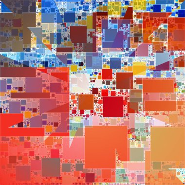 Modern geometrik şekil, arka plan