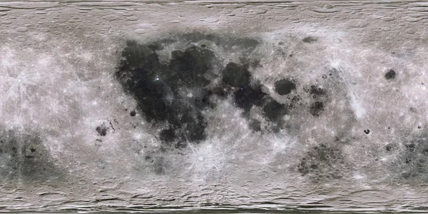Tiro Digital Superficie Lunar Vista Ampliada —  Fotos de Stock