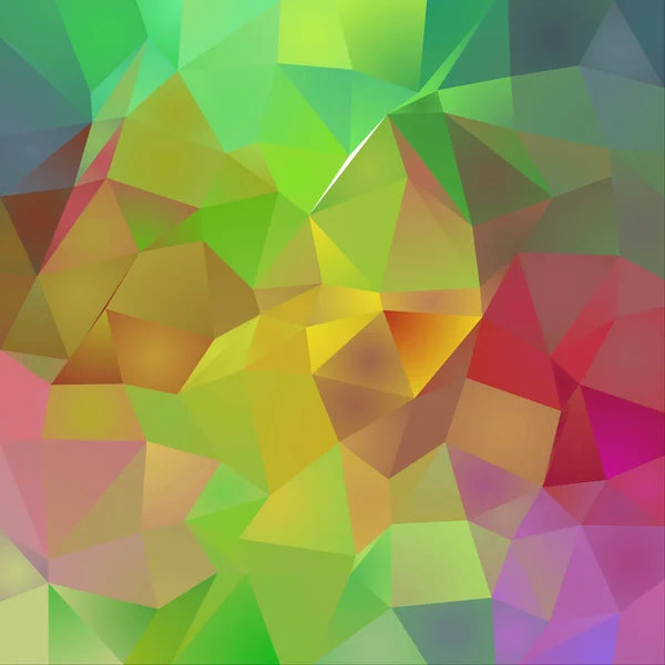 Polygonal Vivid Background Rendering — Stock Photo, Image