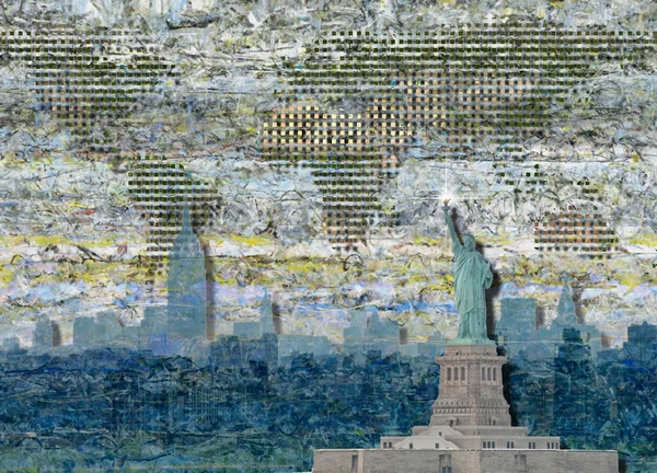 New York City Usa Abstrakt — Stockfoto