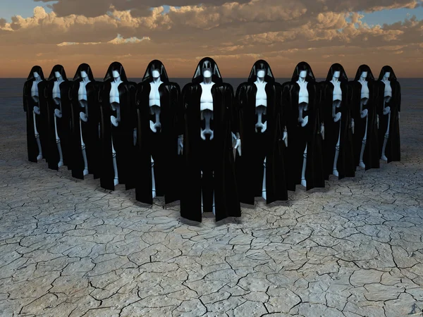 Elit robot askeri kadrosu