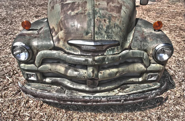 Front View Old Car — Stock Photo, Image