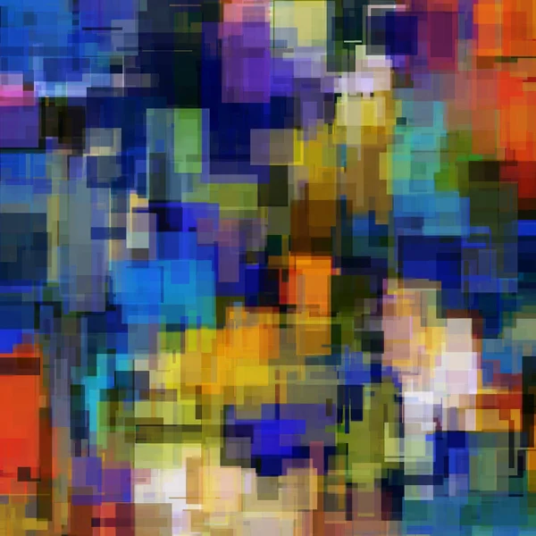 Fondo Geométrico Abstracto Vívido Colorido — Foto de Stock