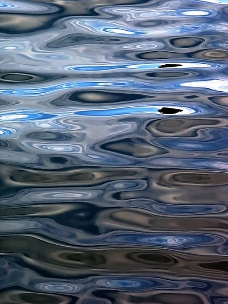 Волны Поверхности Воды Красочная Современная Иллюстрация Фона — стоковое фото