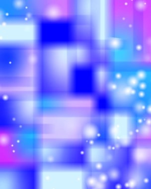 Soyut mavi desen. 3B görüntüleme