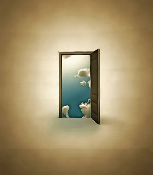 Doorway Another World — Stock Photo, Image