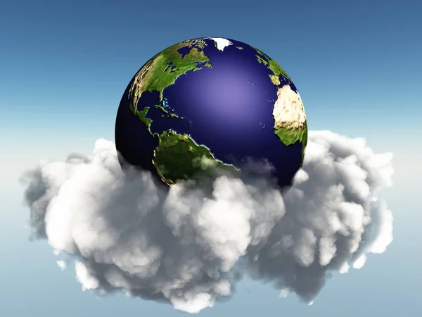 Earth Clouds Générique — Photo