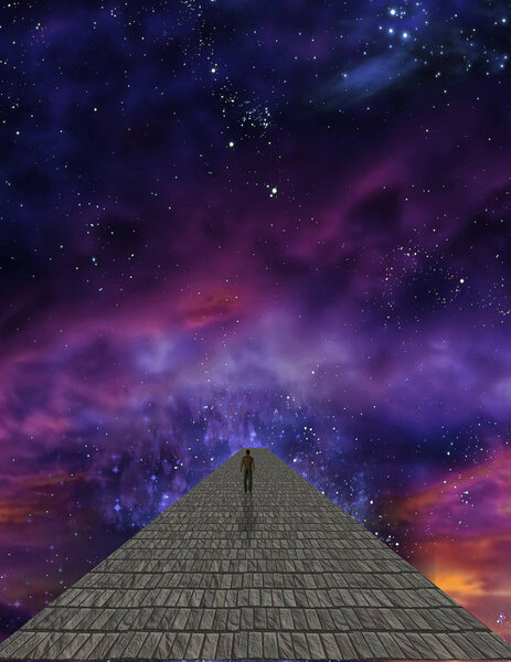 Человек на пути к небесам
