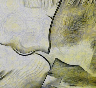 Canlı Soyut Desen. 3B görüntüleme.