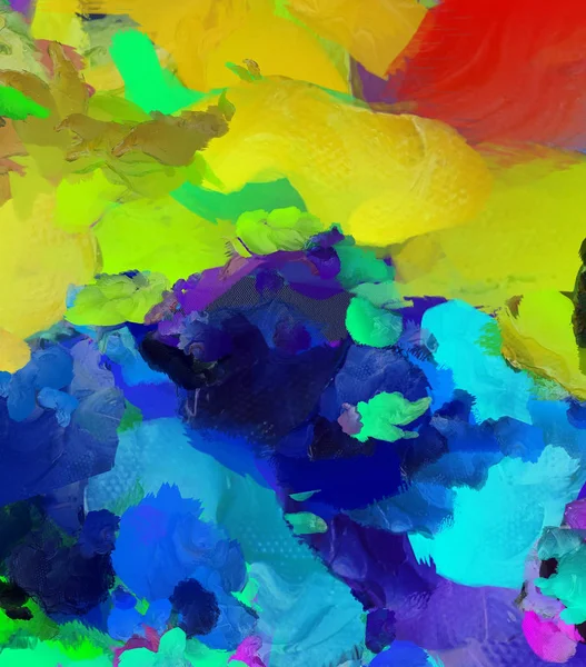 Colorful Abstract Painting — Stock Photo, Image