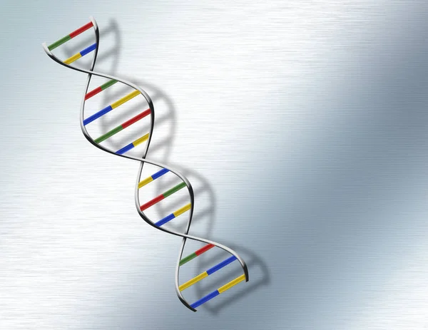 Dna Jasnym Tle Stali — Zdjęcie stockowe