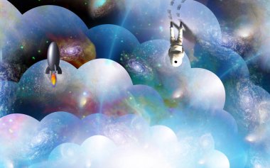 Astronotla gerçeküstü uzay