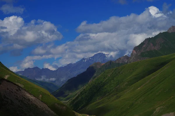 Paisaje Verano Alto Las Montañas Salvajes — Foto de Stock