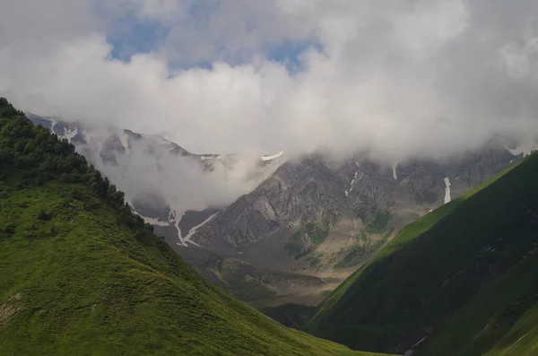 Paysage Été Haut Dans Les Montagnes Sauvages — Photo