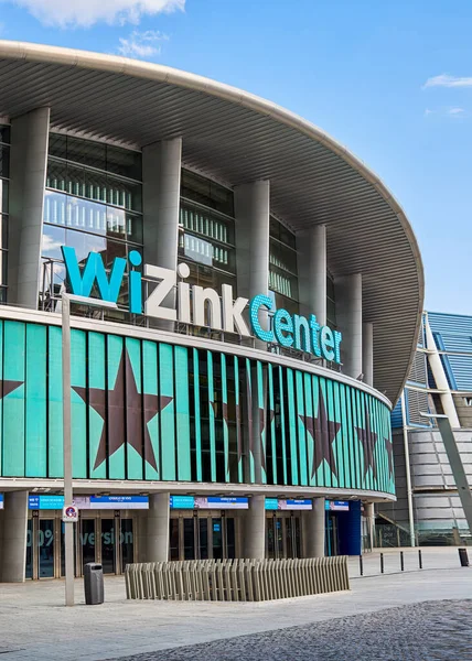 Madrid Spain June 2020 Wizink Center Sports Stadium Concert Stage Stock Picture