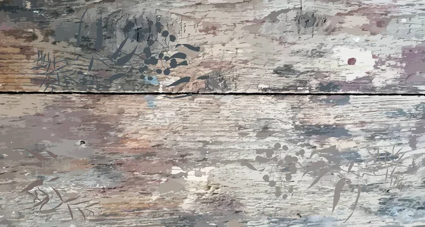 Abstract Wallpaper Wooden Grunge Texture — Stock Vector