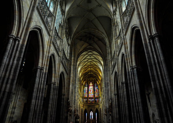 In St. Vitt Cathedral, Prague
