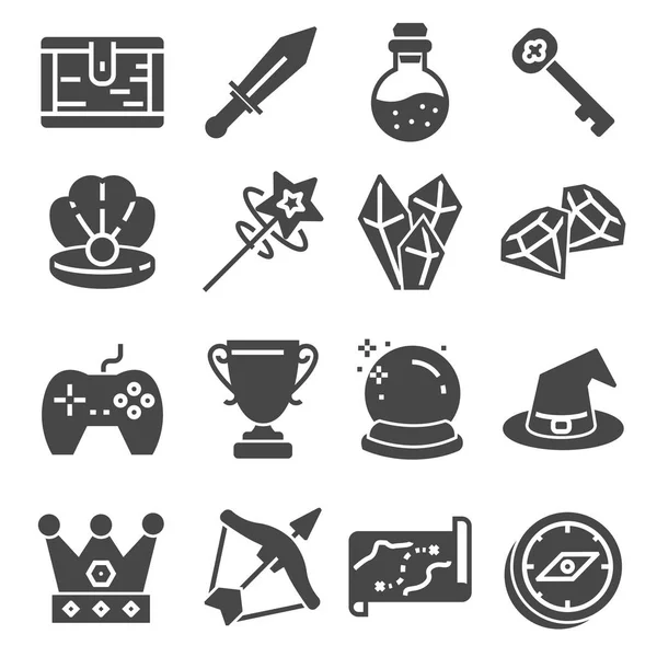 Pictogram Van Het Spel Bonus Items Illustratie Collectie Pictogram Ontwerp — Stockvector