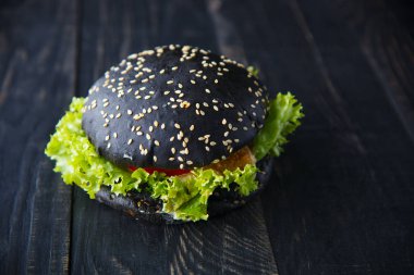 Juicy burger susam ve tavuk