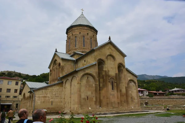 Catedral Svetitskhoveli Mtskheta Georgiano — Fotografia de Stock