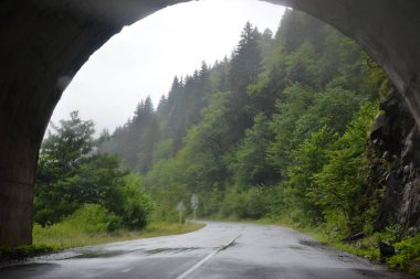 Kafkasya, Gürcistan, Svaneti, dağlar, seyahat