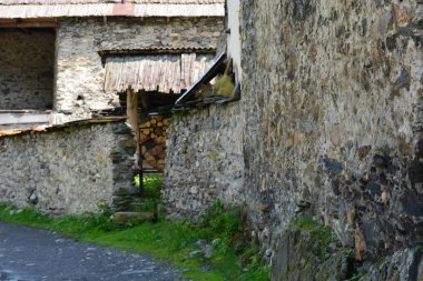 Kafkasya, Gürcistan, Svaneti, Svan Kulesi