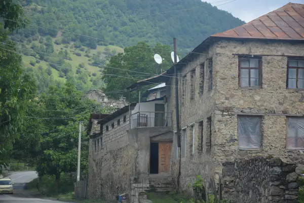 Καυκάσου Γεωργία Σβάμέτι Πύργος Svan — Φωτογραφία Αρχείου