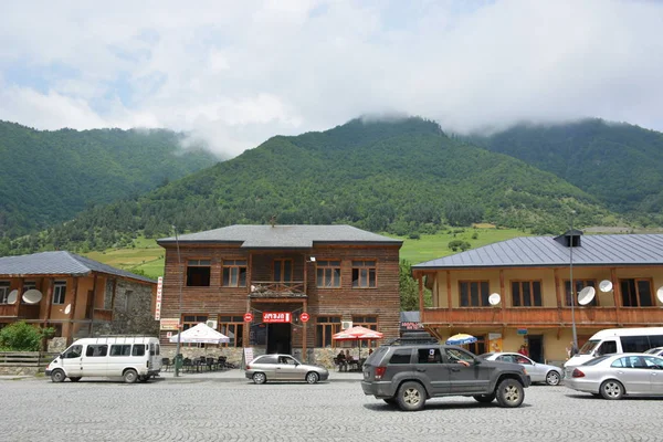 Kaukasus Georgien Svaneti Mestia Resor — Stockfoto