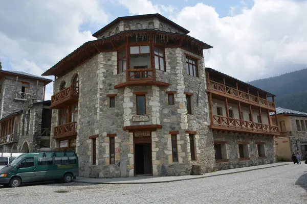 Kafkasya Gürcistan Svaneti Mestia Seyahat — Stok fotoğraf