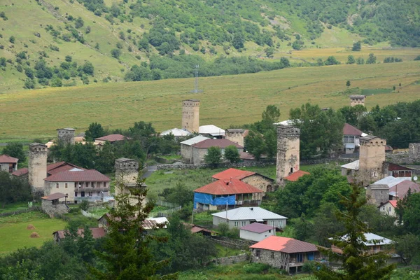 Kaukasus Georgien Svaneti Svan Tornet — Stockfoto