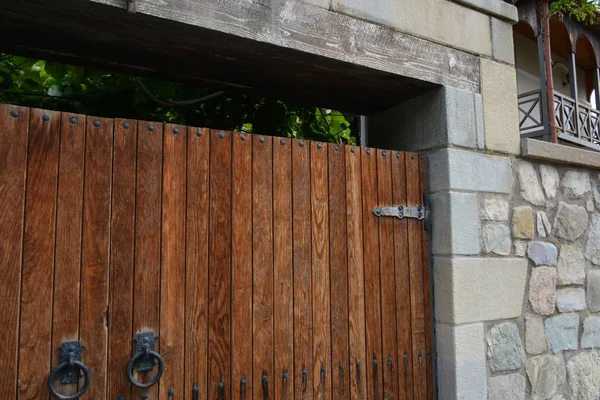 Kaukasus Georgien Mtskheta Reisen Altstadt Gebäude Pflaster — Stockfoto